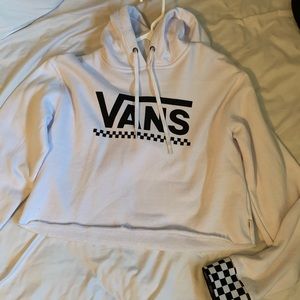 vans cropped hoodie